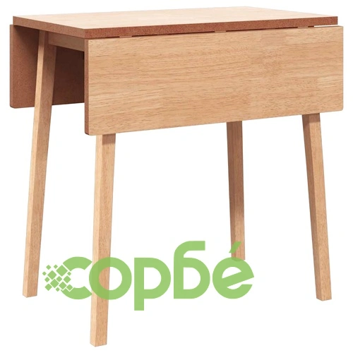 трапезна маса естествено масивно дърво гума ➤ топ цена ➤ sorbe.bg