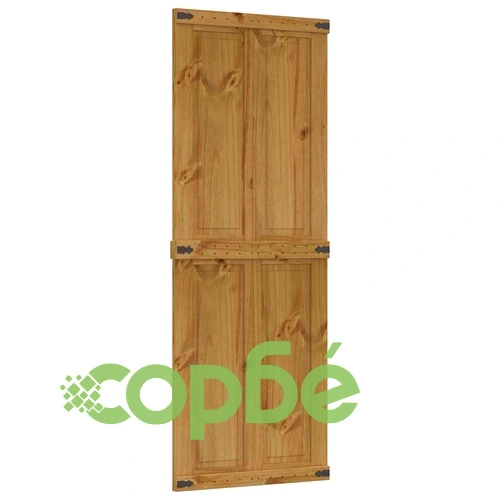 Врата за плевня CORONA 70x210 cm масивна дървесина бор ➤ топ цена ➤ sorbe.bg