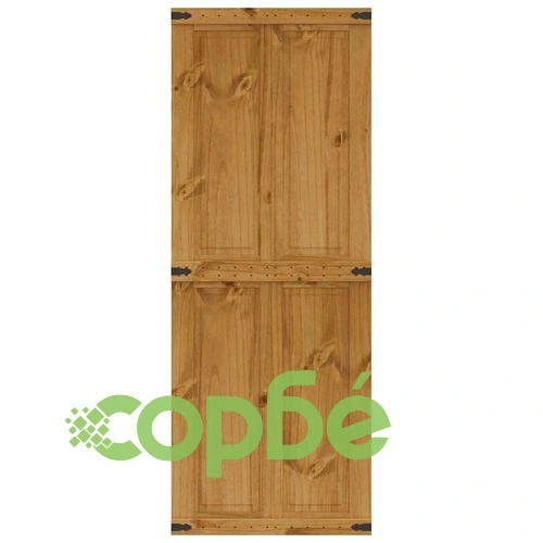 Врата за плевня CORONA 70x210 cm масивна дървесина бор ➤ топ цена ➤ sorbe.bg