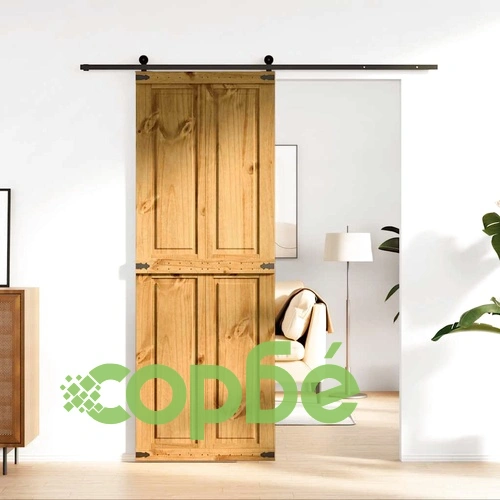 Врата за плевня CORONA 70x210 cm масивна дървесина бор ➤ топ цена ➤ sorbe.bg