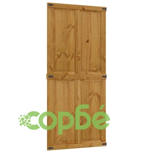 Врата за плевня CORONA 90x210 cm масивна дървесина бор ➤ топ цена ➤ sorbe.bg