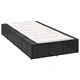 Шезлонг с плаваща възглавница Black Poly Rattan