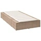 Шезлонг с плаваща възглавница Beige Poly Rattan