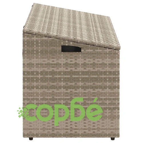 Градинска кутия за съхранение Светло сиво 110x50x58 cm ➤ топ цена ➤ sorbe.bg