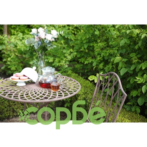 Esschert Design Маса, метал, староанглийски стил, MF007 ➤ топ цена ➤ sorbe.bg