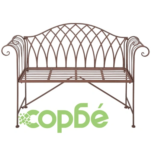 Esschert Design Градинска пейка, метална, староанглийски стил, MF009 ➤ топ цена ➤ sorbe.bg