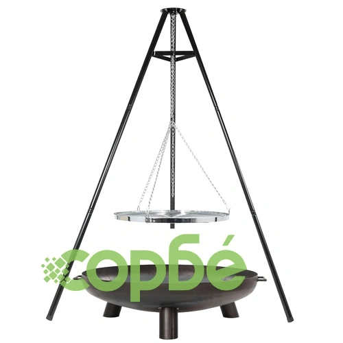 RedFire Грил тринога, черен, 172 см, BBQ TRIPOD  ➤ топ цена ➤ sorbe.bg