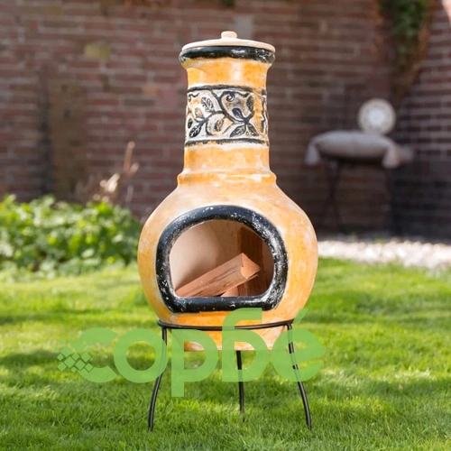 RedFire Камина Soledad, глина, жълто/черно, 86035 ➤ топ цена ➤ sorbe.bg