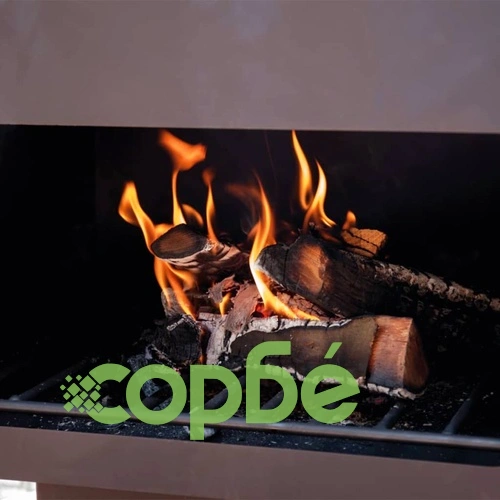 RedFire Камина Jersey XL, стомана, черна, 81076 ➤ топ цена ➤ sorbe.bg