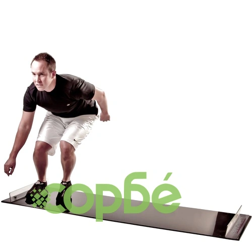 Obsidian Дъска за плъзгане Slide Board Pro с ботуши, черна, OBS002 ➤ топ цена ➤ sorbe.bg