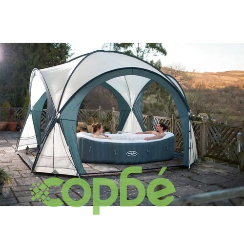 Lay-Z-Spa Куполна палатка за Bestway Спа 390x390x255 см 58460 ➤ топ цена ➤ sorbe.bg