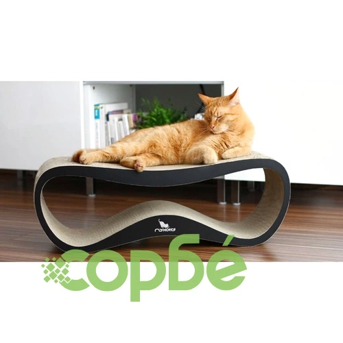 414574 MyKotty Cat Scratcher LUI 75x25x25 cm Black 3083 ➤ топ цена ➤ sorbe.bg