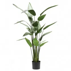 Emerald Изкуствено растение хеликония, зелено, 125 см, 419837