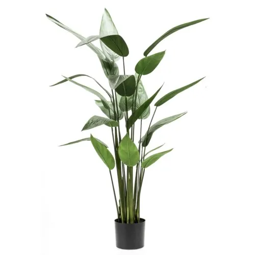 Emerald Изкуствено растение хеликония, зелено, 125 см, 419837 ➤ топ цена ➤ sorbe.bg