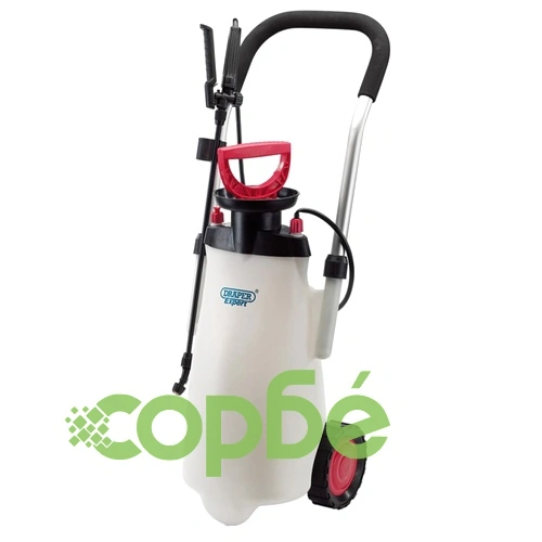Draper Tools Expert Ръчна пръскачка на колелца, 15 л, червена, 82583 ➤ топ цена ➤ sorbe.bg