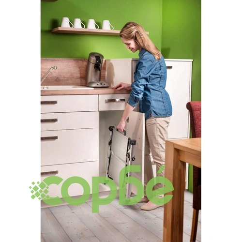 Hailo Домакинска стълба 2 стъпала Mini Comfort 45 см алуминий 4310-100 ➤ топ цена ➤ sorbe.bg