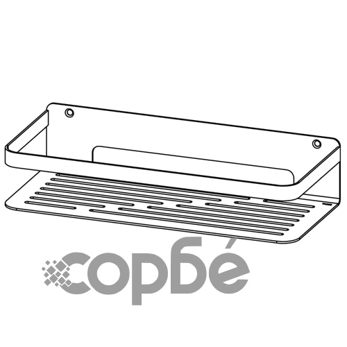 Tiger Кошница за баня Caddy, сребриста, голяма, 1400230946 ➤ топ цена ➤ sorbe.bg