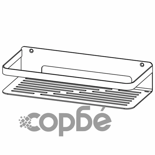 Tiger Кошница за баня Caddy, хром, голяма, 1400230346 ➤ топ цена ➤ sorbe.bg