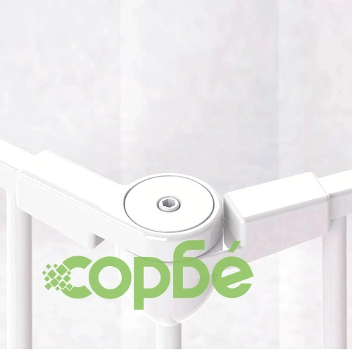 Noma Предпазна врата Modular, 3 панела, метал, бяла, 94054 ➤ топ цена ➤ sorbe.bg