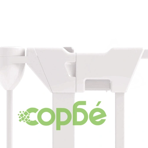 Noma Предпазна врата Modular, 3 панела, метал, бяла, 94054 ➤ топ цена ➤ sorbe.bg