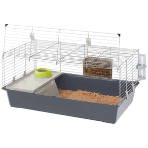 Ferplast Клетка за зайци Rabbit 100, 95x57x46 см, 57052070  