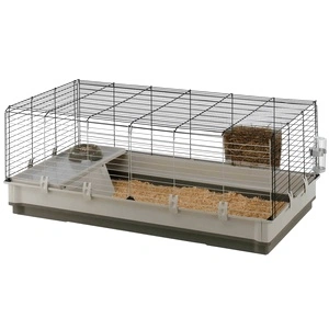 Ferplast Клетка за зайци Krolik 120, X-голяма, 120x60x50 см, зелена  
