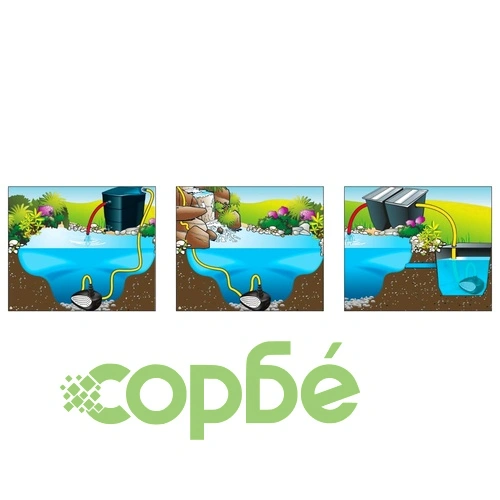 Ubbink Езерна помпа Cascademax 9000, 80 W, 1351314 ➤ топ цена ➤ sorbe.bg