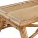 Маса за пикник, 120x120x78 см, бамбук