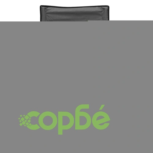 Комплект за къмпинг, 3 части, маса + 2 стола, сив ➤ топ цена ➤ sorbe.bg