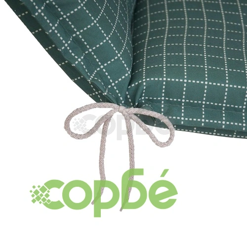 Възглавници за градински столове, 2 бр, 117х49 см, сини ➤ топ цена ➤ sorbe.bg