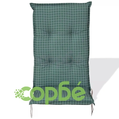 Възглавници за градински столове, 2 бр, 117х49 см, сини ➤ топ цена ➤ sorbe.bg