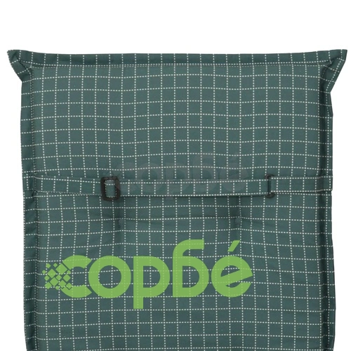 Възглавници за градински столове, 2 бр, 117х49 см, сини ➤ топ цена ➤ sorbe.bg