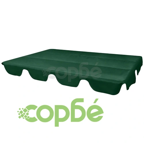 Резервен покрив за градинска люлка, зелен, 226x186 cм ➤ топ цена ➤ sorbe.bg
