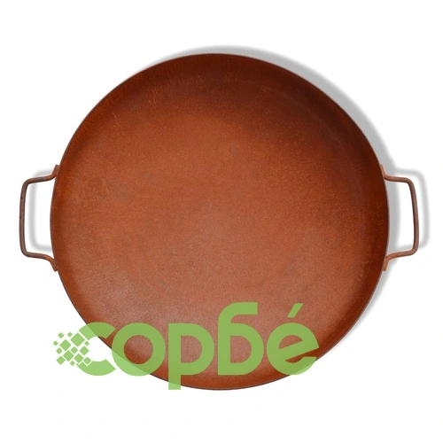Преносимо огнище, кръгло, 60 см, кафяво ➤ топ цена ➤ sorbe.bg
