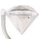 Соларни LED градински лампи 6 бр 9x7,8x29,5 см
