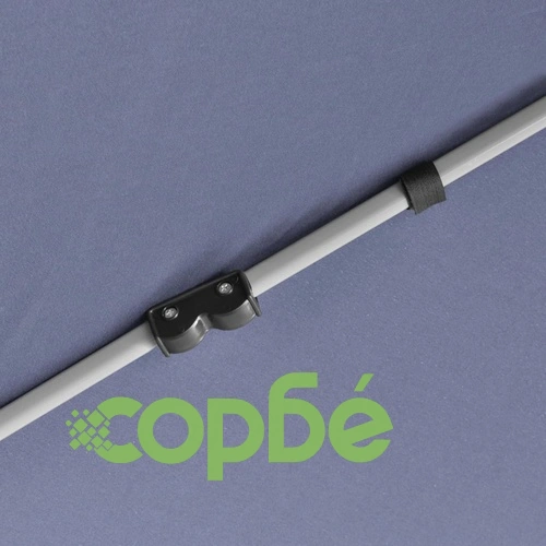 Шестоъгълна pop-up шатра с 6 стени тъмносиня 3,6x3,1 м ➤ топ цена ➤ sorbe.bg