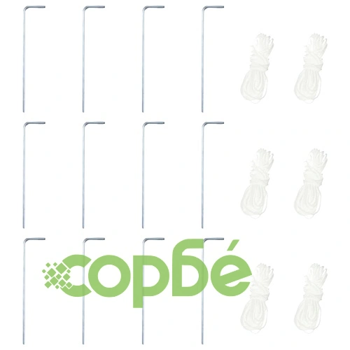 Шестоъгълна pop-up шатра с 6 стени тъмносиня 3,6x3,1 м ➤ топ цена ➤ sorbe.bg