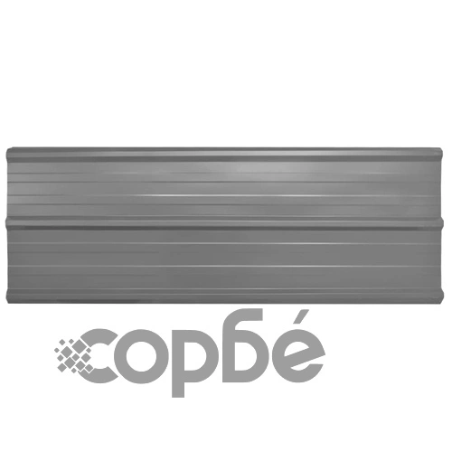 Покривни панели, 12 броя, галванизирана стомана, сиви ➤ топ цена ➤ sorbe.bg