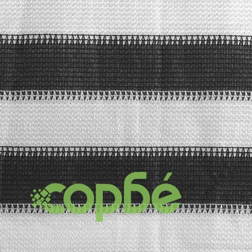 Балконски екран, HDPE, 90x400 см, антрацитно сиво и бяло ➤ топ цена ➤ sorbe.bg