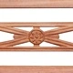 Пейка Батавия, 120 см, тиково дърво