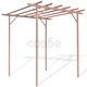 WPC пергола 2x2x2 м, кафява