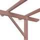 WPC пергола 2x2x2 м, кафява