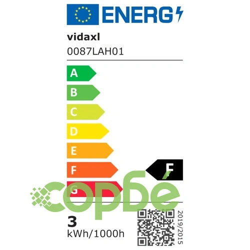 Външни LED прожектори за стена, обли, насочени надолу, 2 бр ➤ топ цена ➤ sorbe.bg