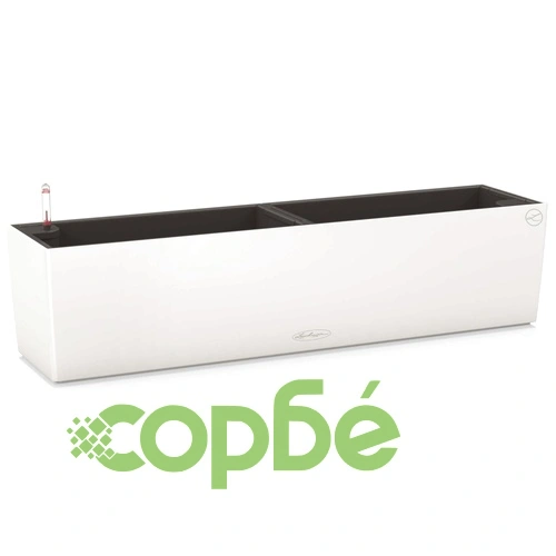 LECHUZA Плантер Balconera Color 80 ALL-IN-ONE, бял, 15680 ➤ топ цена ➤ sorbe.bg