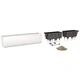 LECHUZA Плантер Balconera Color 80 ALL-IN-ONE, бял, 15680