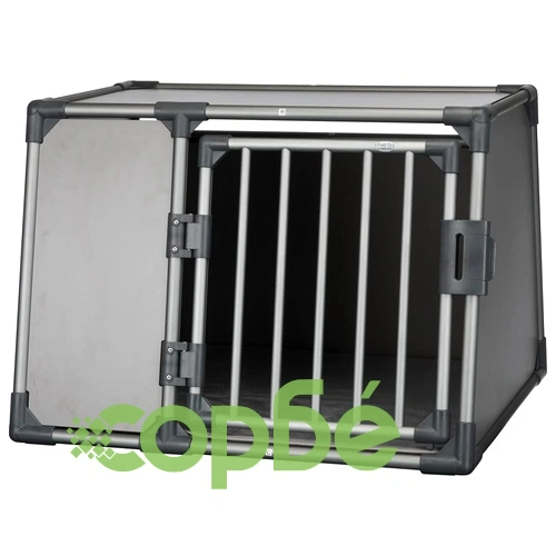 TRIXIE Транспортна клетка за кучета, размер L, алуминий, графит, 39338 ➤ топ цена ➤ sorbe.bg