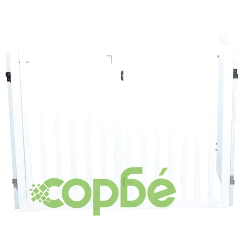 TRIXIE Преграда за кучета, 60-160 см, бяла, 39363 ➤ топ цена ➤ sorbe.bg