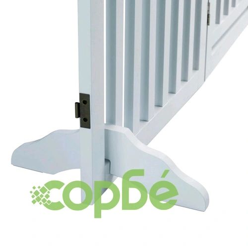 TRIXIE Преграда за кучета, 60-160 см, бяла, 39363 ➤ топ цена ➤ sorbe.bg