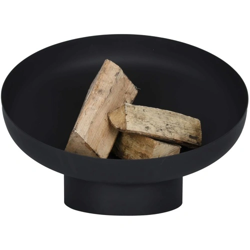 Esschert Design Купа за огън, наклонена, черна, стомана, FF402 ➤ топ цена ➤ sorbe.bg