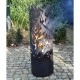 Esschert Design Огнище Flames, въглеродна стомана, черно, FF408